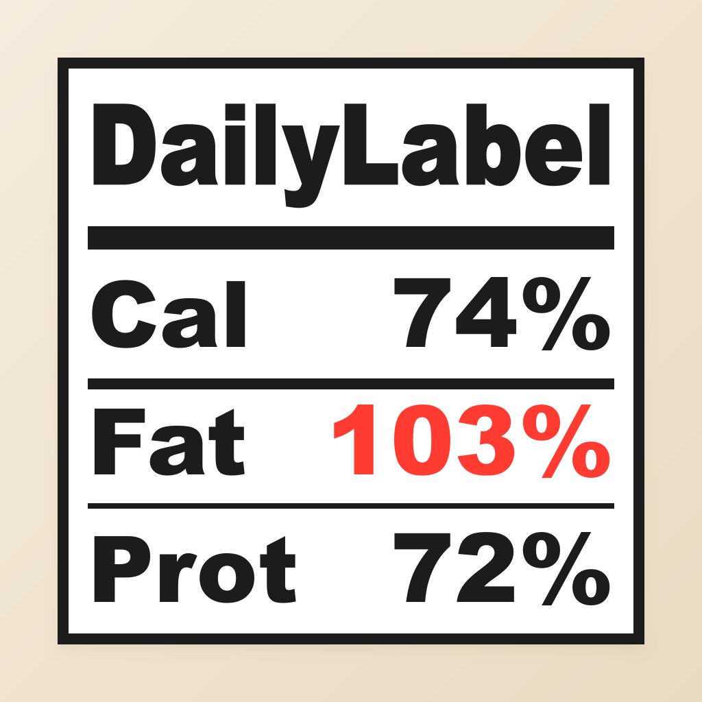 DailyLabel app icon